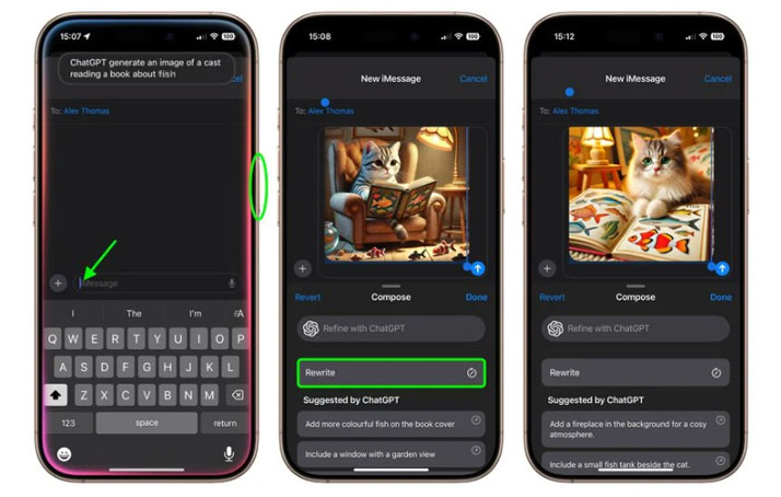 Generate Images in iPhone's Messages App Using DALL·E