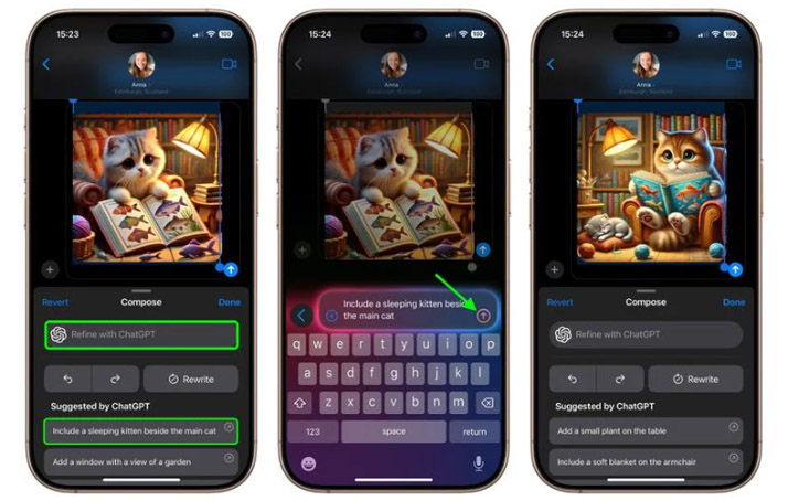 Generate Images in iPhone's Messages App Using DALL·E